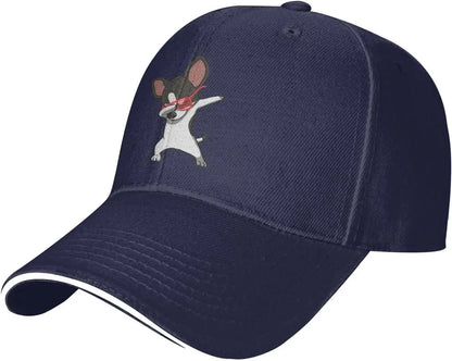 Dabbing Chihuahua Dog Sunglasses Baseball Cap