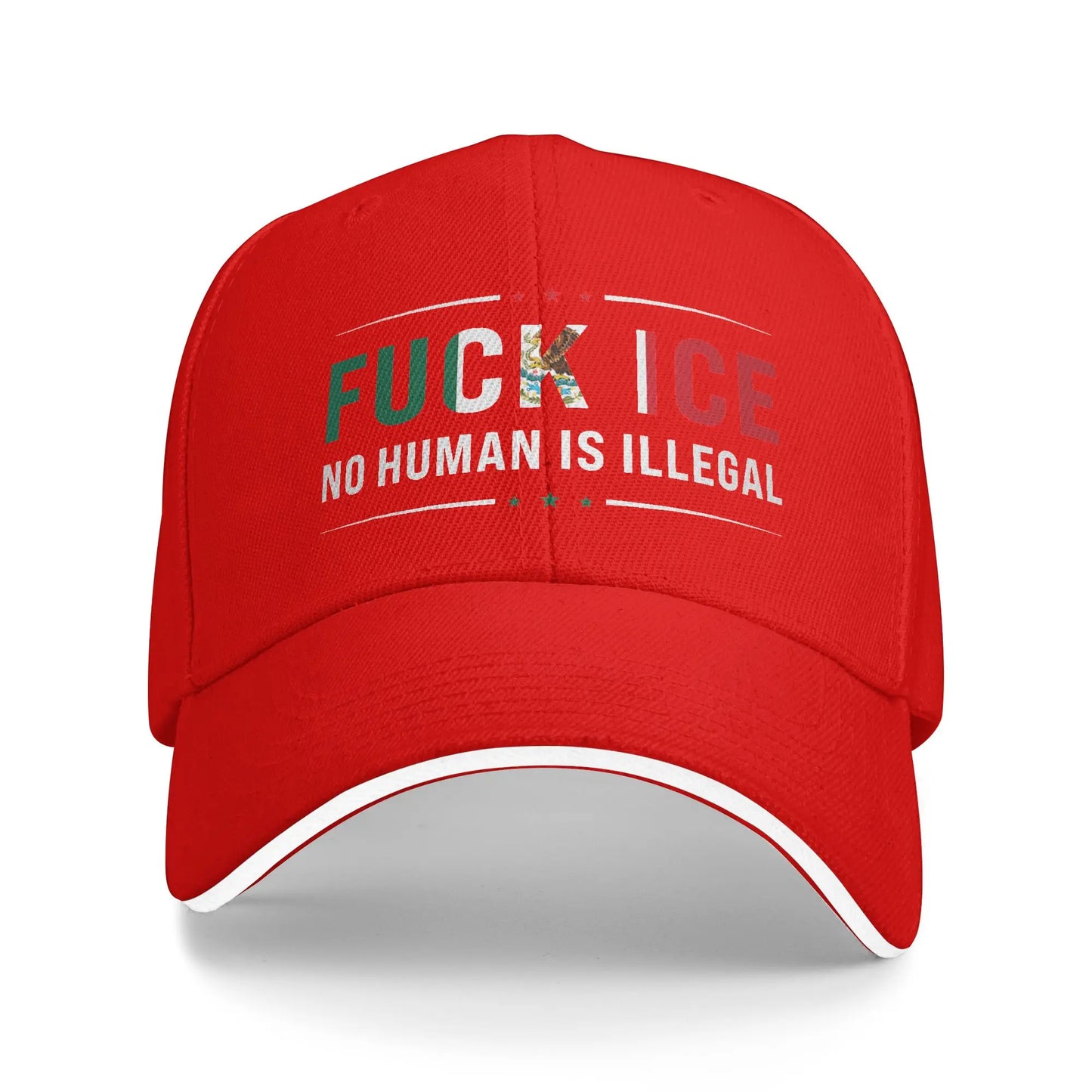 No Human Is Illegal Protest Outdoor Baseball Cap