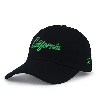 California 3D Hip Hop Snapback Cap