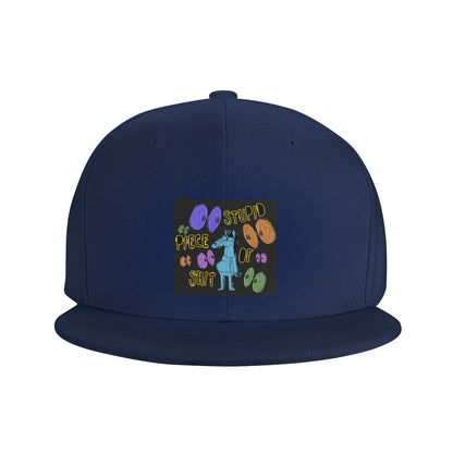 Cartoon Bojack Horseman Quote Graphic Streetwear Snapback Cap