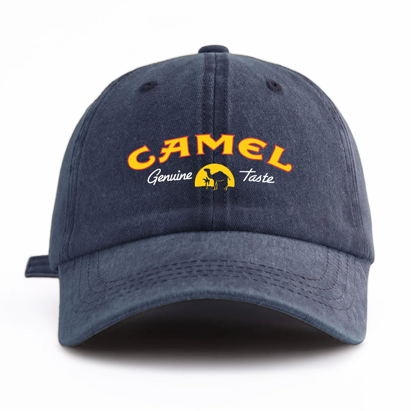 Minimalist Camel Print Retro Baseball Cap
