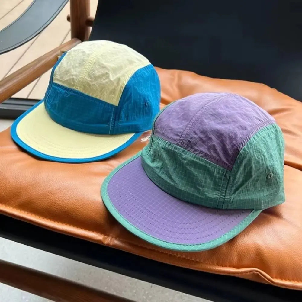Color Match Quick Dry Flat Snapback Cap