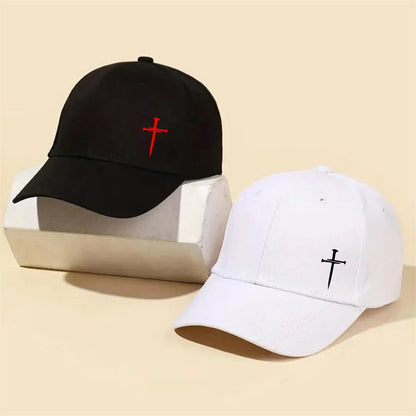 Cross Printing Pattern Unisex Baseball Cap