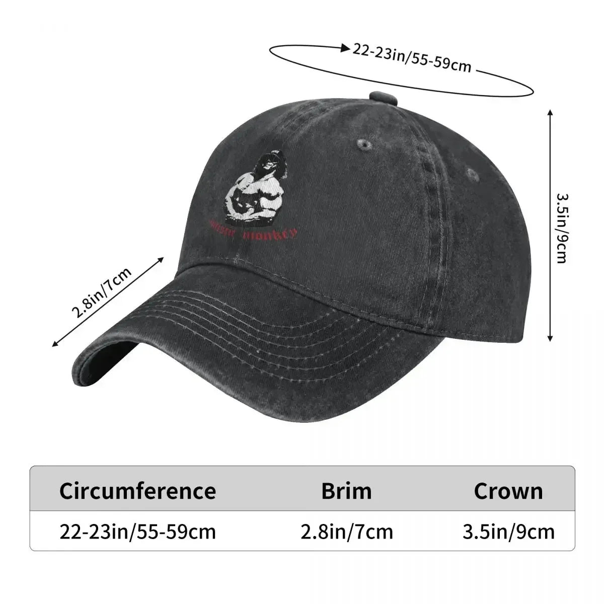 Sam Sulek Vintage Distressed Denim Baseball Cap