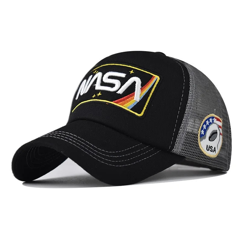 Classic Letter Mesh Unisex Baseball Cap