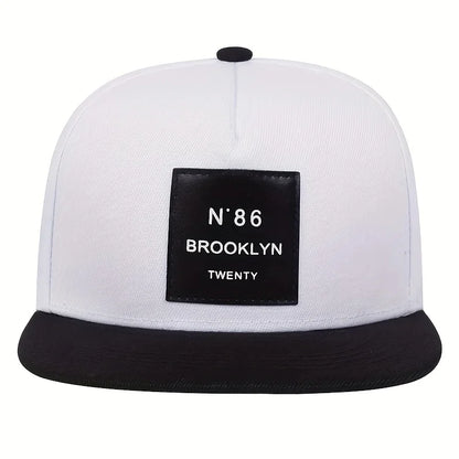 Letter Embroidered Hip Hop Baseball Cap