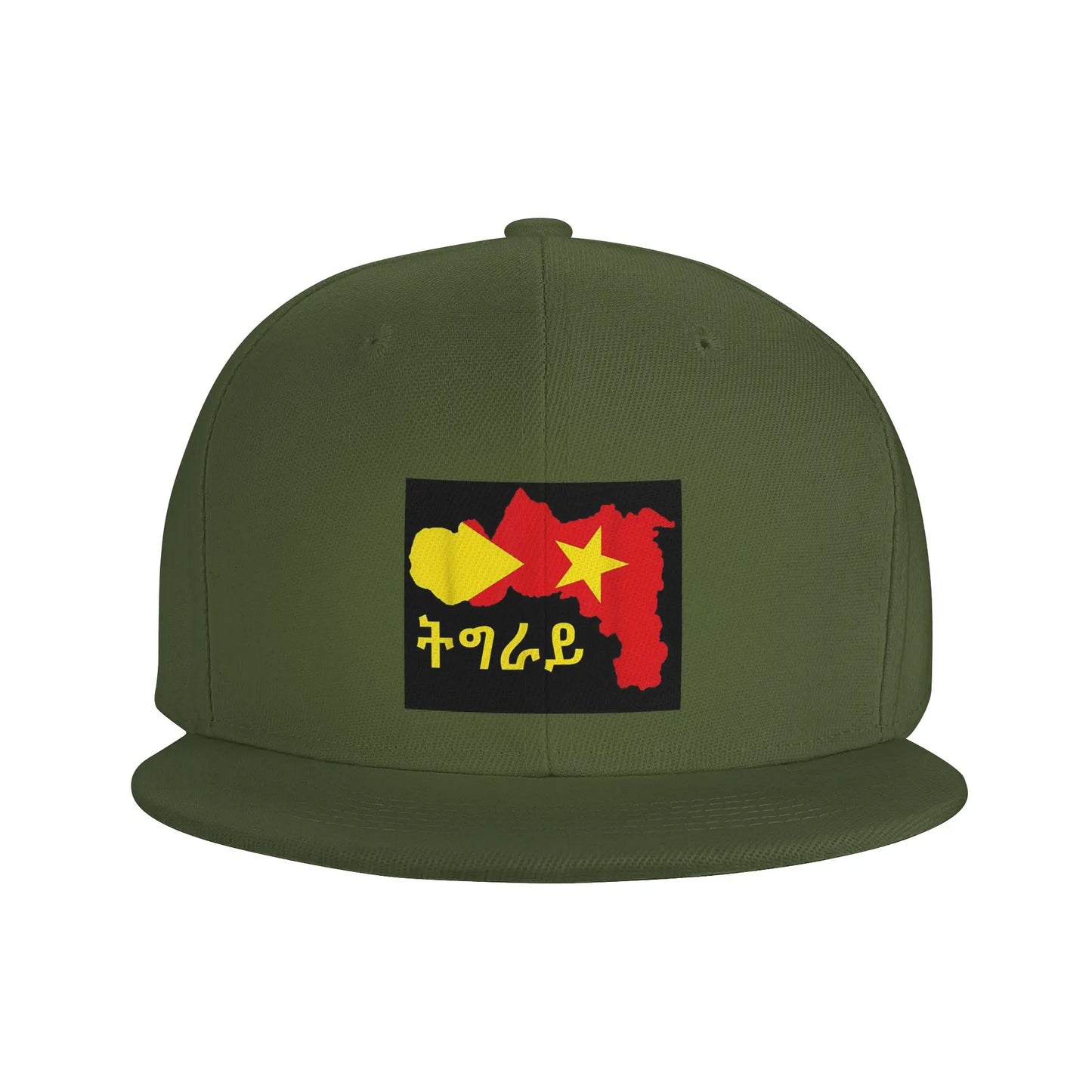 Tigray Flag Ethiopian Breathable Unisex Snapback Cap