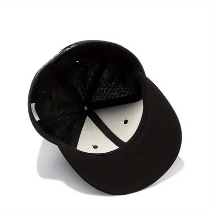 Dumbbell Fist Print Street Style Snapback Cap