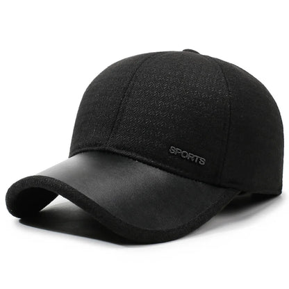 Winter Ear Flap Windproof Baseball Cap