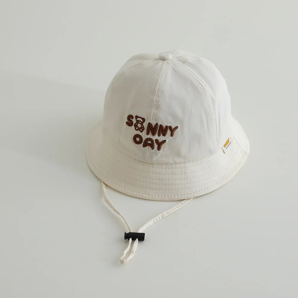 Cartoon Letter Bucket Hat Kids