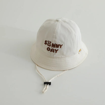 Cartoon Letter Bucket Hat Kids