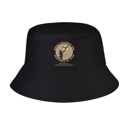 World Falconry Day 2018 Retro Bucket Hat