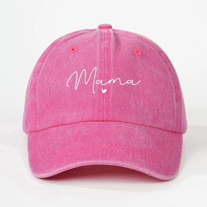 New Printed Heart Mama Fashionable Baseball Cap