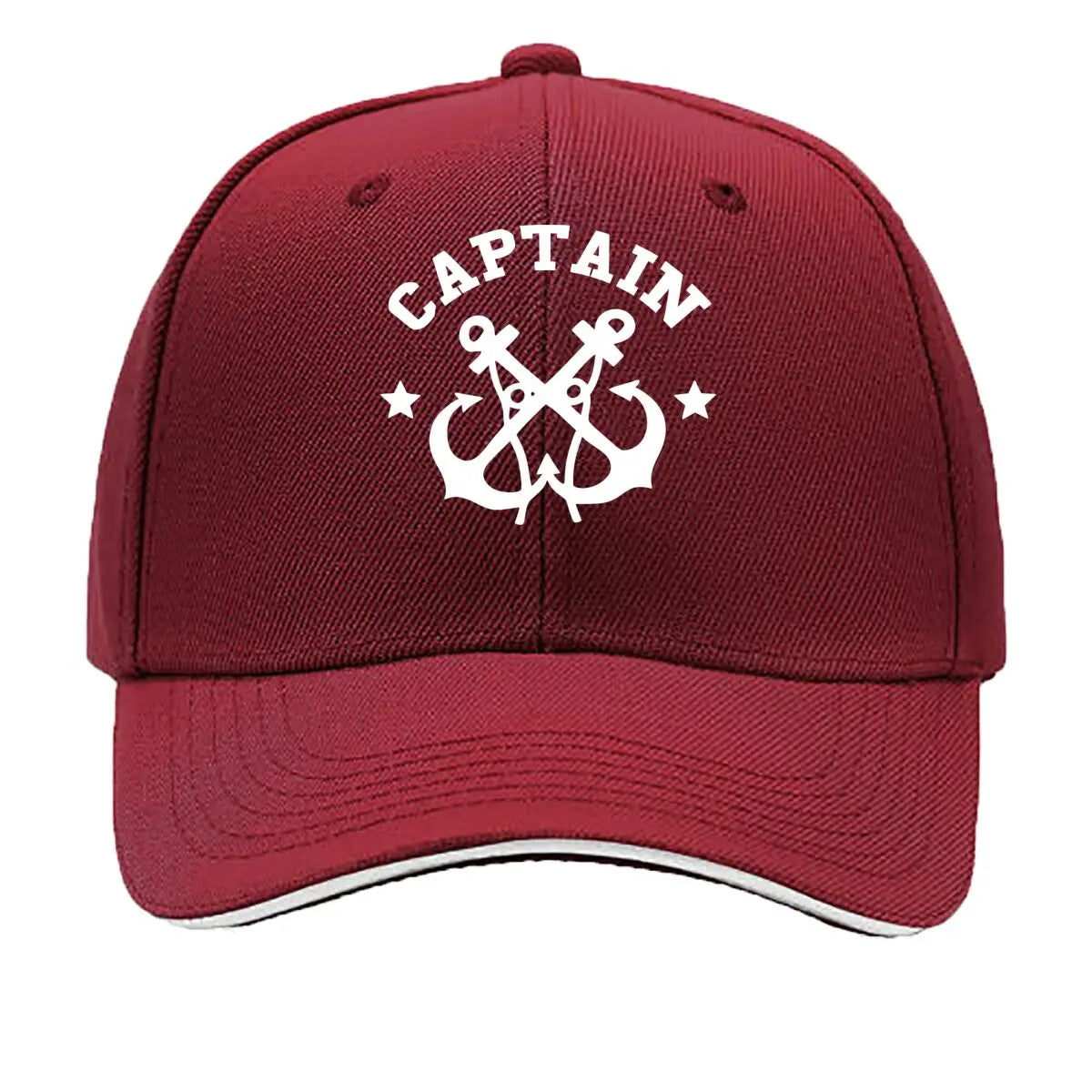 Vintage Nautical Printed Adjustable Unisex Sandwich Baseball Cap