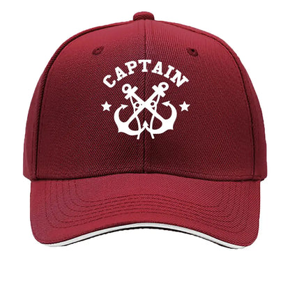 Vintage Nautical Printed Adjustable Unisex Sandwich Baseball Cap