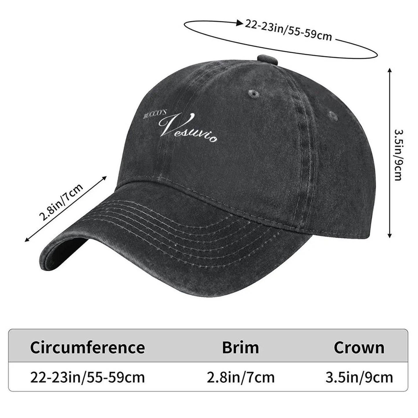 Buccos Vesuvio Sopranos Snapback Baseball Cap
