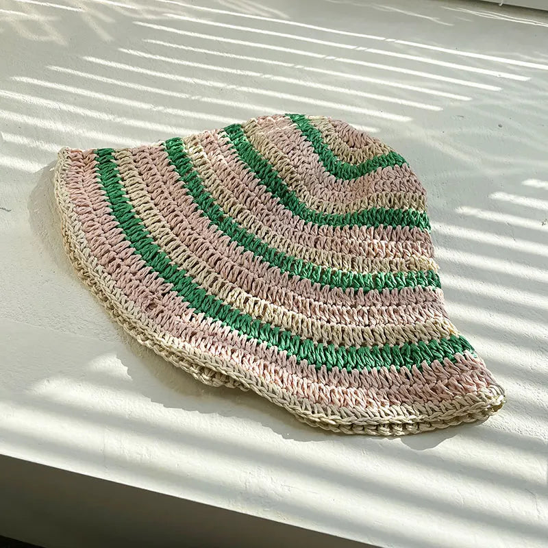 Rainbow Cute Summer Beach Bucket Hat