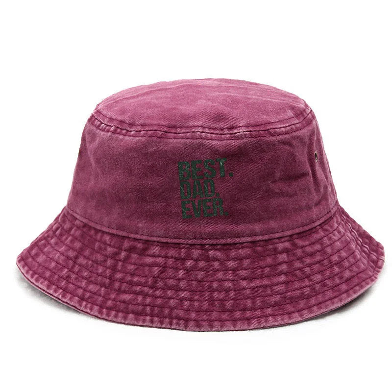 Vintage Washed Cotton Dad Bucket Hat