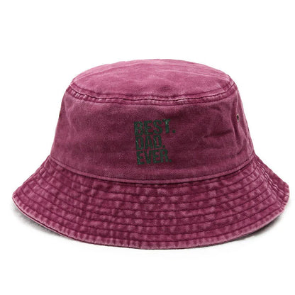 Vintage Washed Cotton Dad Bucket Hat