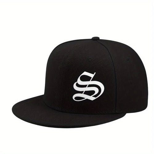 Gothic Letter S Baseball Snapback Cap