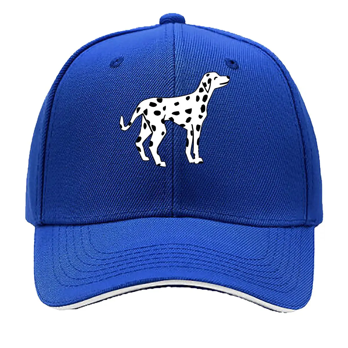 Cartoon Spotted Dog Printed Lightweight Sandwich Baseball Cap