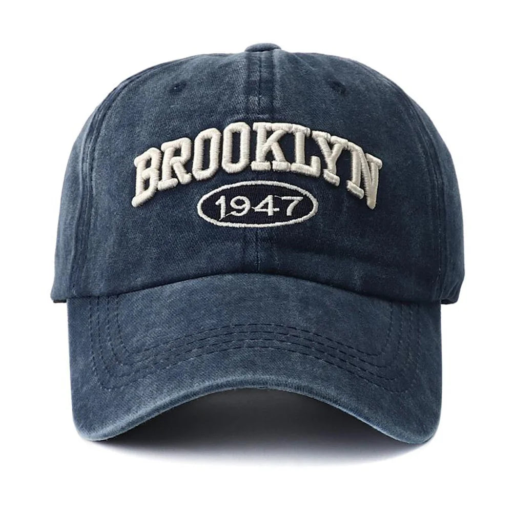 Brooklyn Embroidery Snapback Baseball Cap