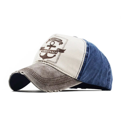 Korean Summer Cotton Breathable Sun Protection Snapback Cap