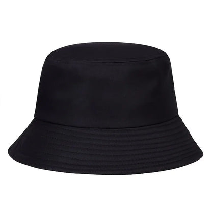 Unisex N86 Leather Label Personality Bucket Hats