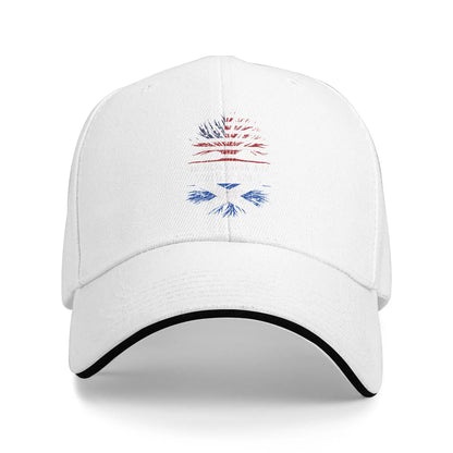 American Scottish Roots Flag Outdoor Baseball Cap