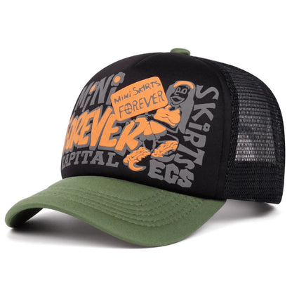 Unisex Personalized Hip Hop Skate Baseball Cap