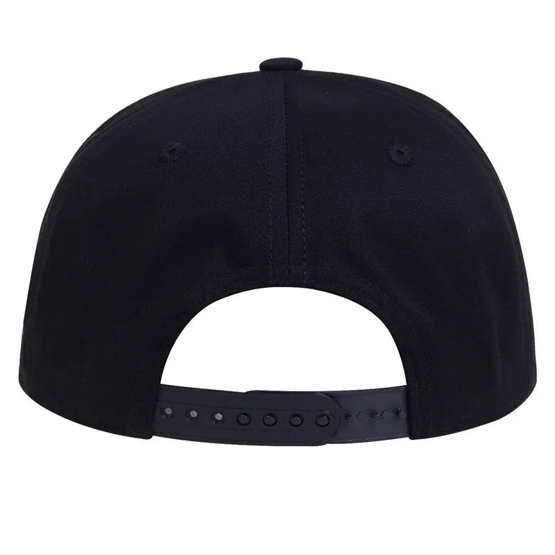 Unisex Flame Embroidery Baseball Cap