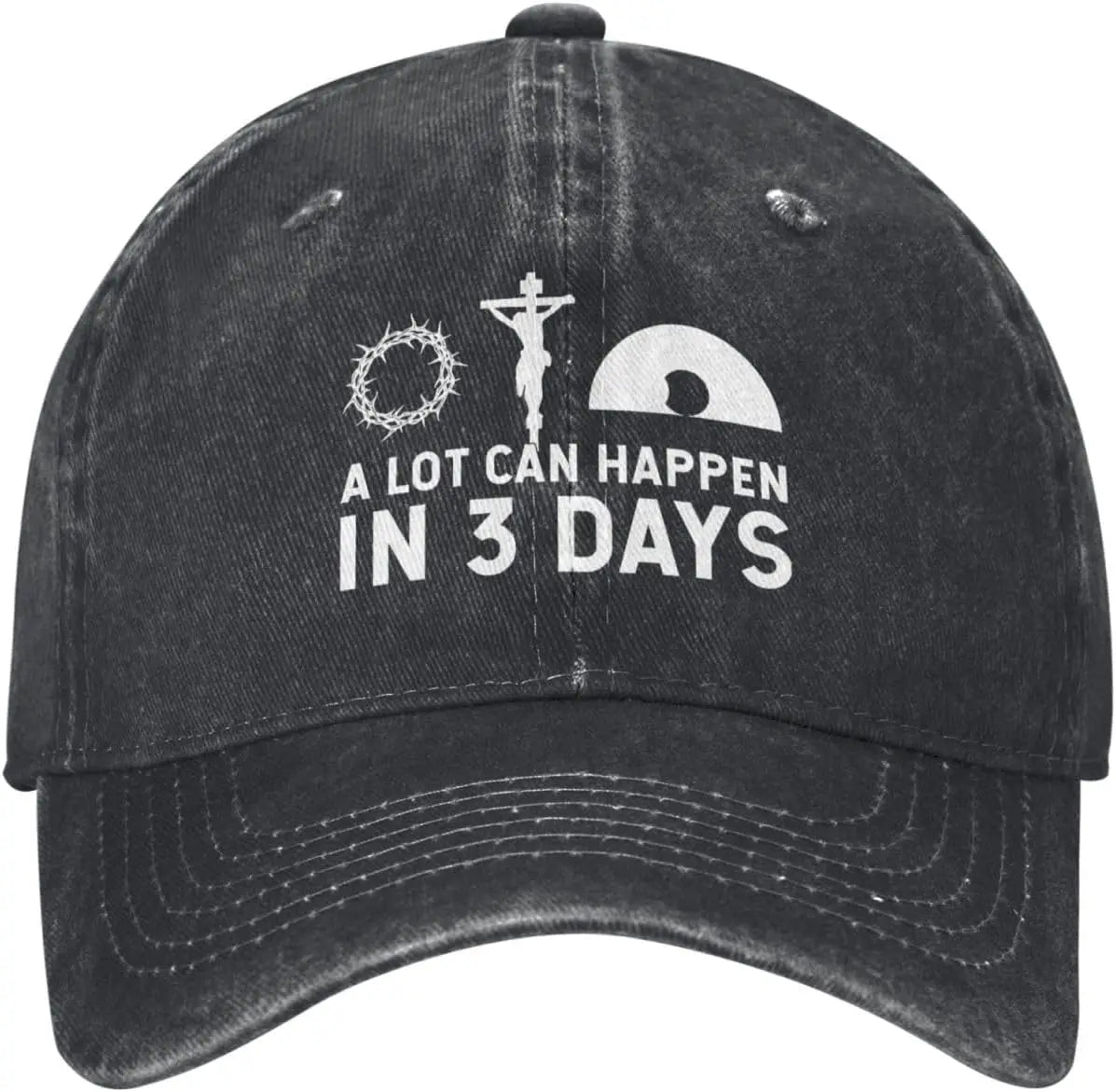 A Lot Can Happen In 3 Days Baseball Cap