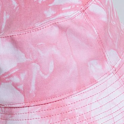 Xinbaoguan Tie Dyed Short Brim Summer Bucket Hat