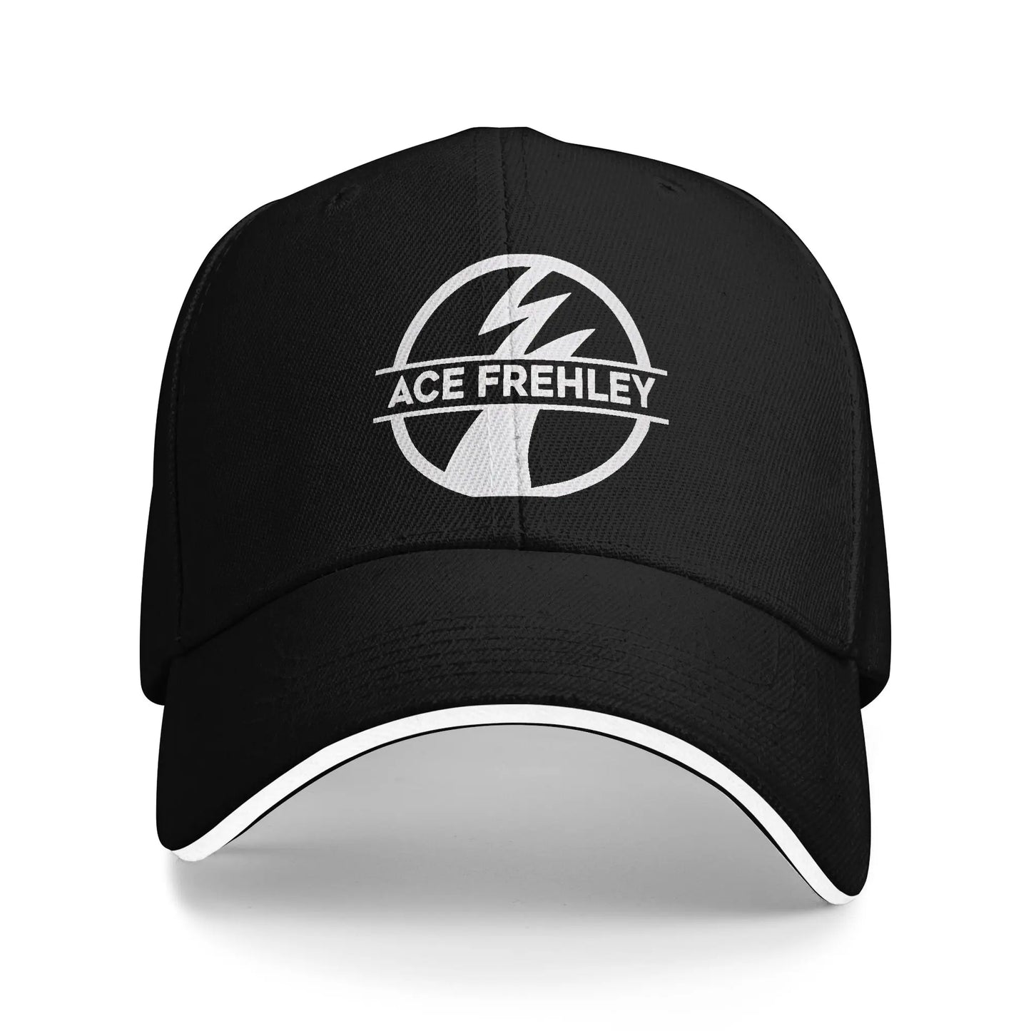 Ace Frehley Logo Vintage Kiss Band Baseball Cap
