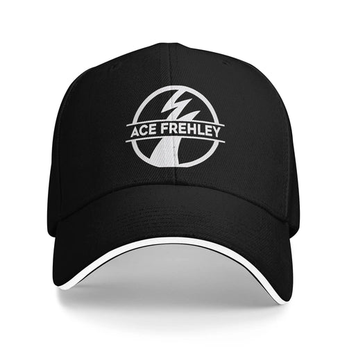 Ace Frehley Logo Vintage Kiss Band Baseball Cap