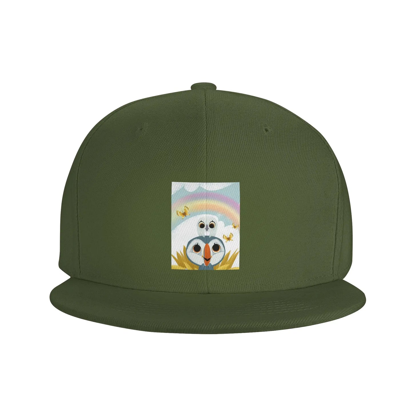 Puffin Rock New Friends Cartoon Character Snapback Cap