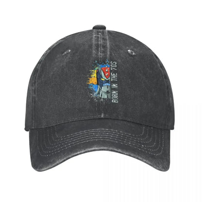 Hip Hop Goldrake Anime Washed Baseball Cap