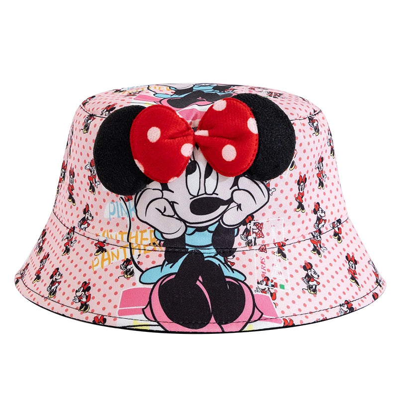 Childrens Mickey Minnie Cartoon Cute Bucket Hat
