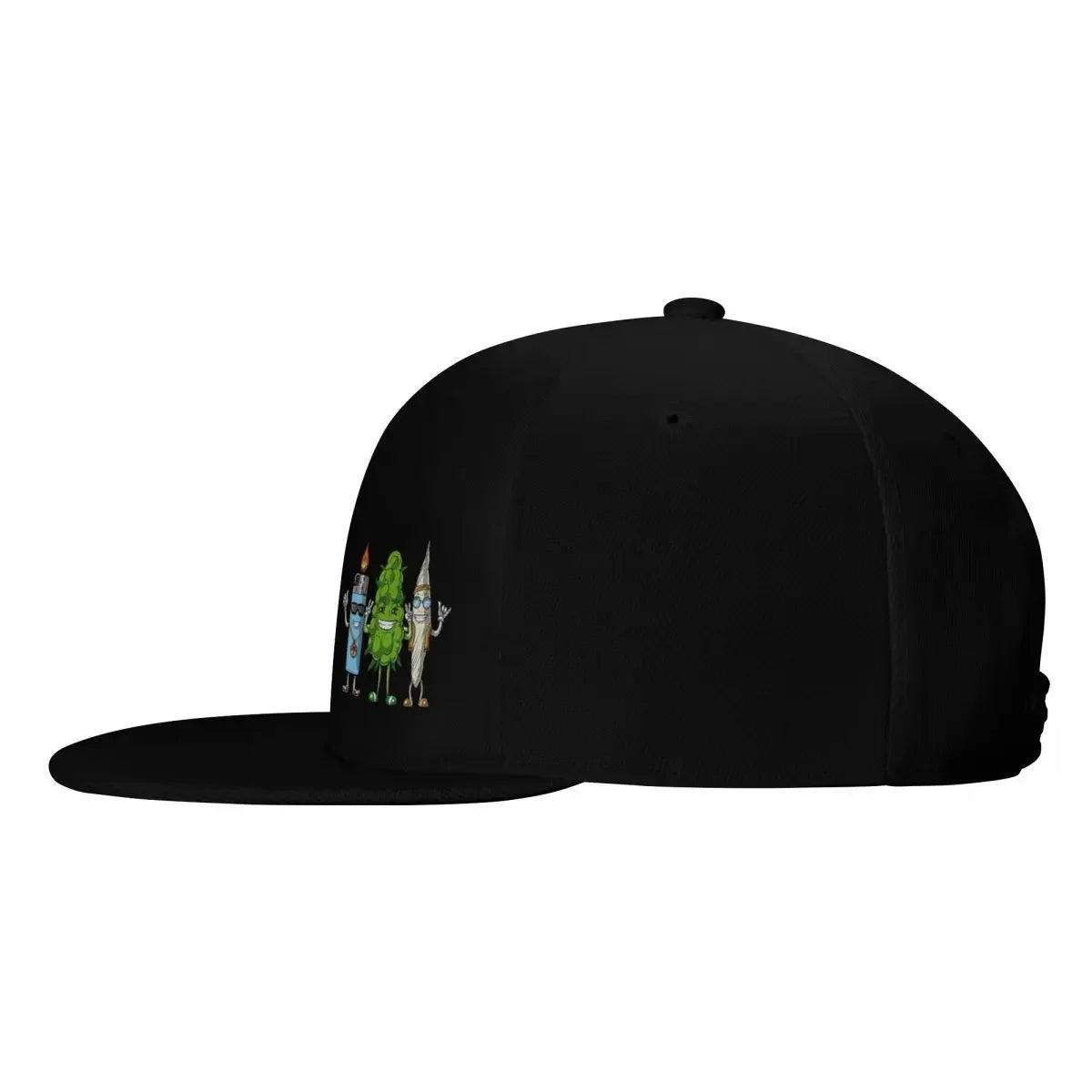 Streetwear Bud Joint Lighter Snapback Cap