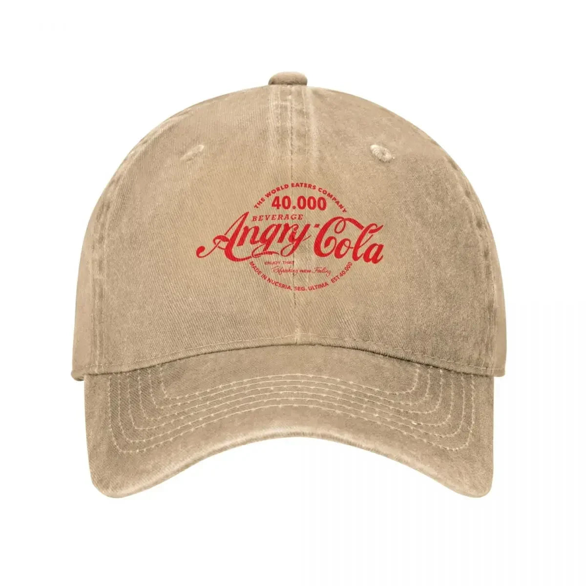 Angry Cola Powered By Angron Tactical Baseball Cap
