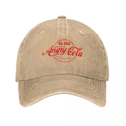 Angry Cola Powered By Angron Tactical Baseball Cap