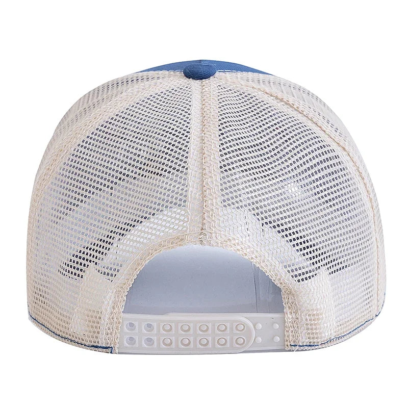 Sky Rider Embroidered Breathable Mesh Baseball Cap