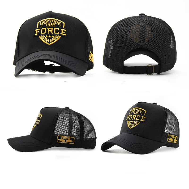 Unisex Mesh Snapback Baseball Cap