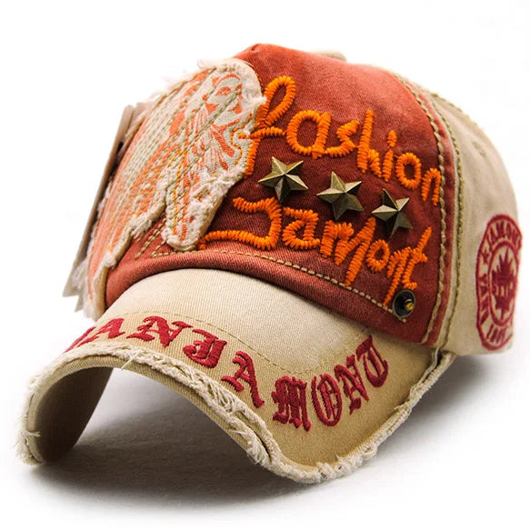 Willow Spike Luxury Letter Casual Baseball Cap
