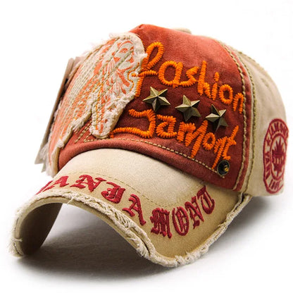 Willow Spike Luxury Letter Casual Baseball Cap
