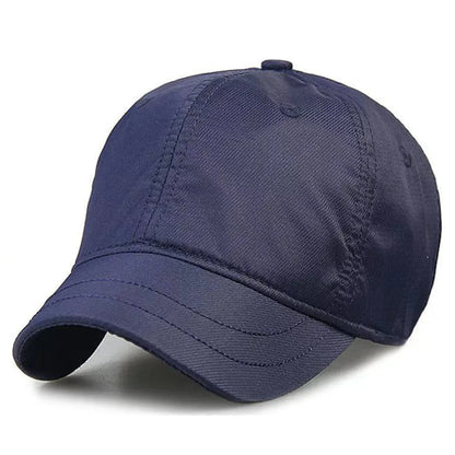 Unisex Solid Color Quick Drying Baseball Caps