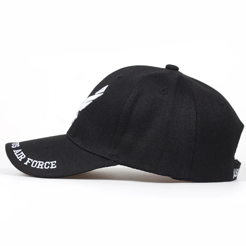 US Air Force V-Mark Embroidery Baseball Caps