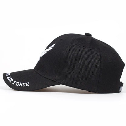 US Air Force V-Mark Embroidery Baseball Caps