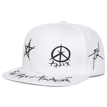 Unisex Eye Graffiti Print Hip-hop Hats