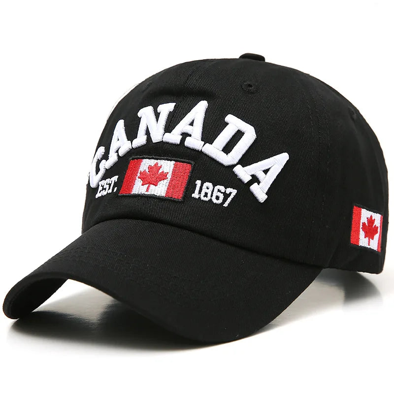 Canada Letter Hip Hop Snapback Cap